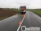verschmutzte Fahrbahn